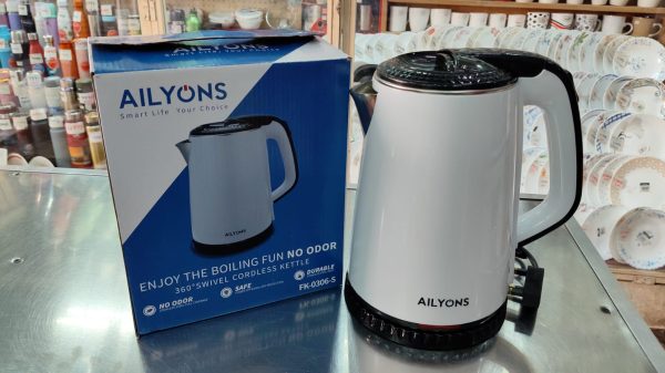 Ailyons Swivel Cordless Kettle FK-0306-S