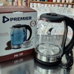 Premier Crystal Glass Electric Kettle (PM-109)