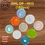 Diya DML DP-1013 Round plate 9 Inch (6 PCS SET)